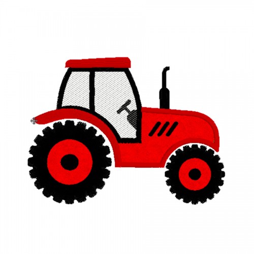 Broderie machine tracteur